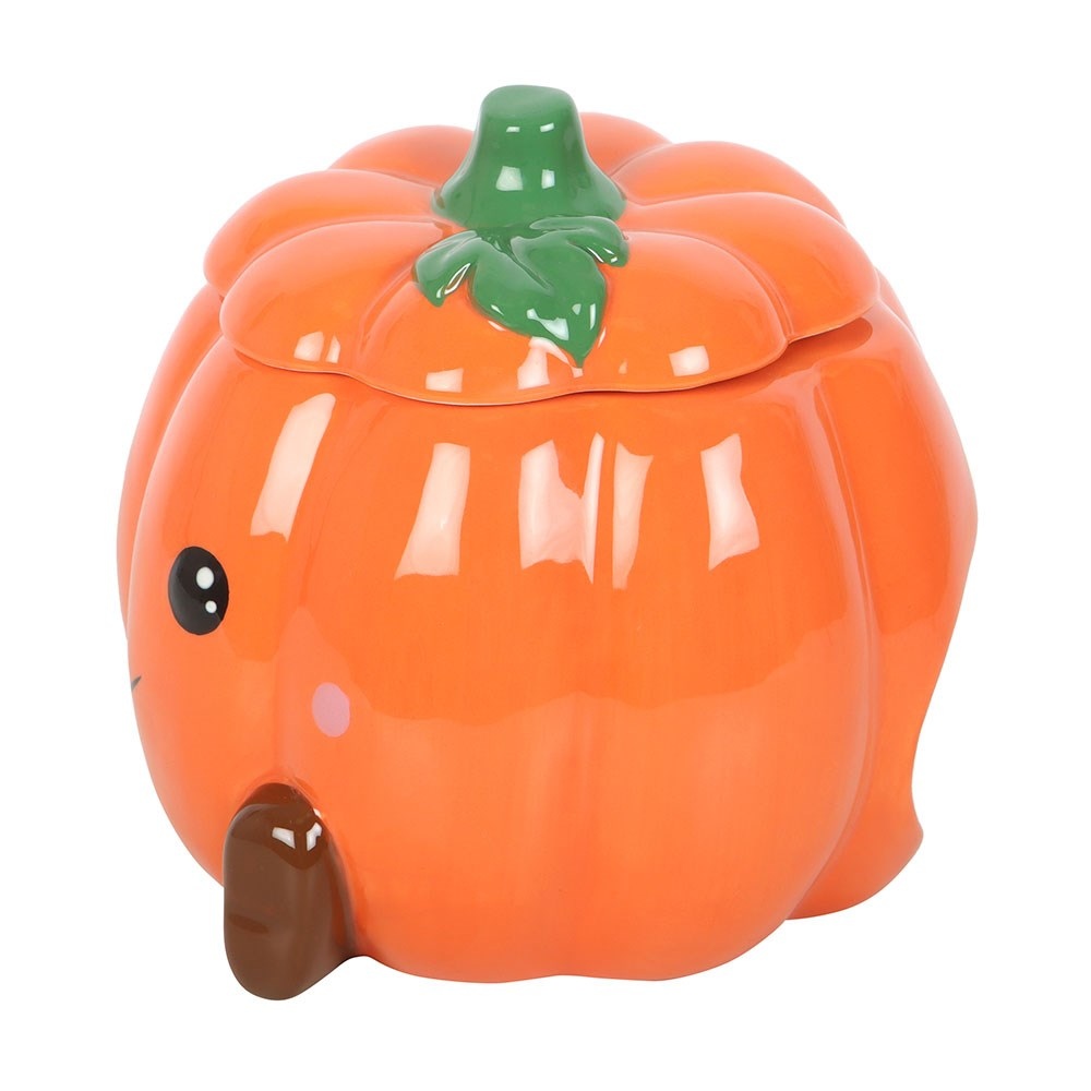 Something Different - Cute Smiling Pumpkin and Wax Warmer BrÃ»leur fioul - Orange